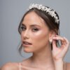 ⁦עגילי כלה דגם ליב⁩ – תמונה ⁦2⁩