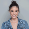 ⁦עגילי כסף חישוק משובצים דגם איה⁩ – תמונה ⁦3⁩