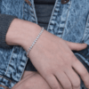 ⁦צמיד טניס דגם מיילי⁩ – תמונה ⁦4⁩