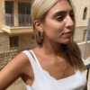 סט שרשראות זהב מדונה