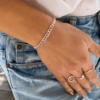 ⁦צמיד גורמט כסף קימברלי⁩ – תמונה ⁦2⁩