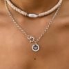 ⁦שרשרת כסף 925 דגם מוריה⁩ – תמונה ⁦2⁩
